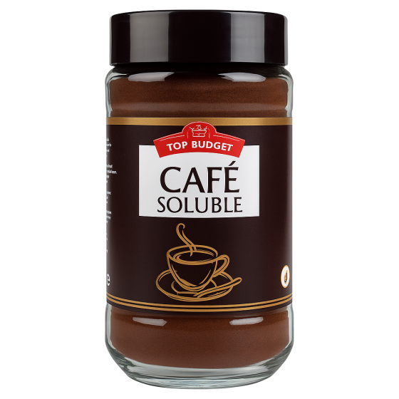 CAFE SOLUBLE TOP BUDGET  200G