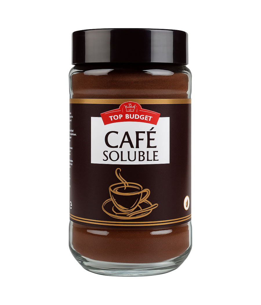 CAFE SOLUBLE TOP BUDGET  200G