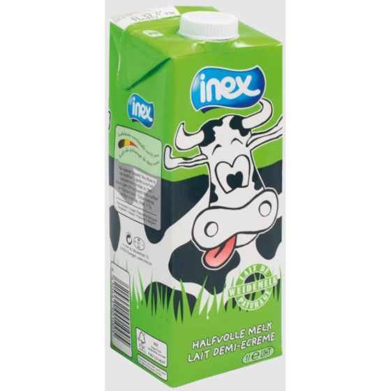 LAIT INEX DEMI ECREME 0.2L