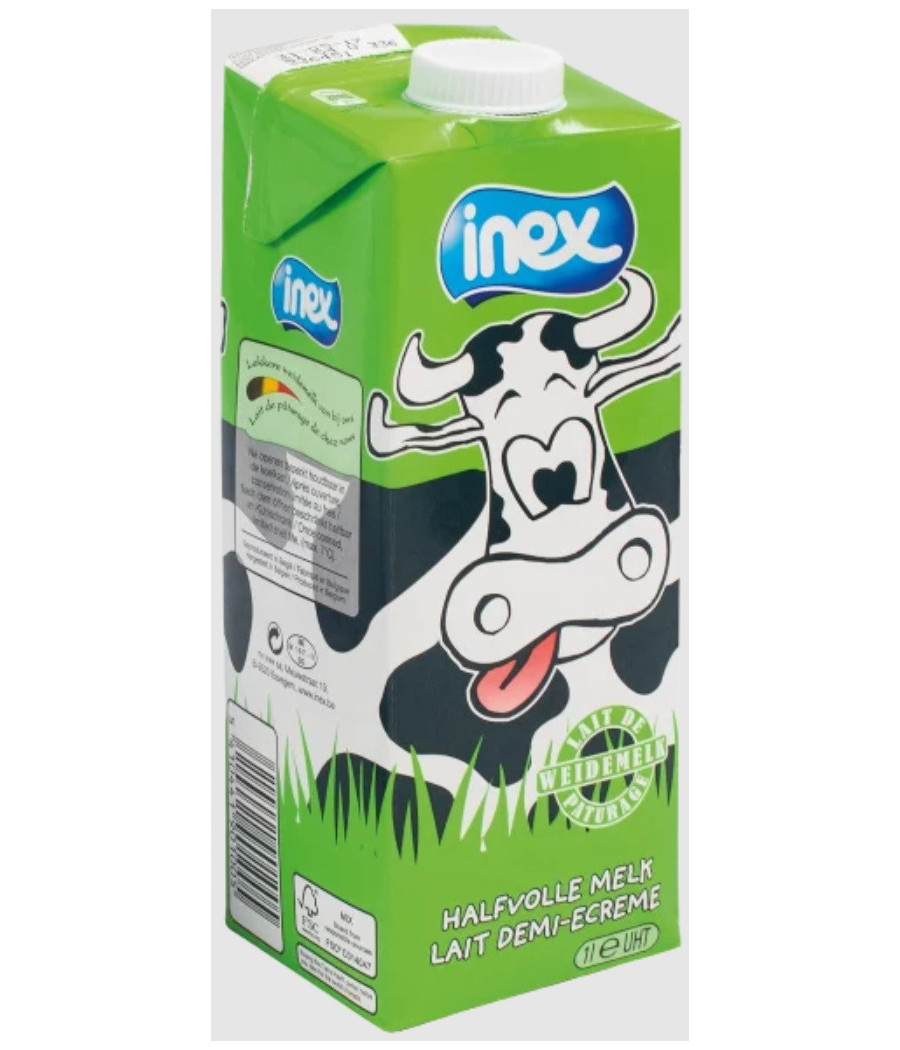LAIT INEX DEMI ECREME 0.2L