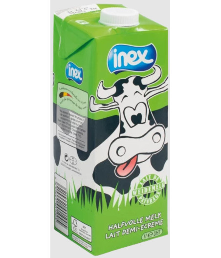 LAIT INEX DEMI ECREME 0.2L