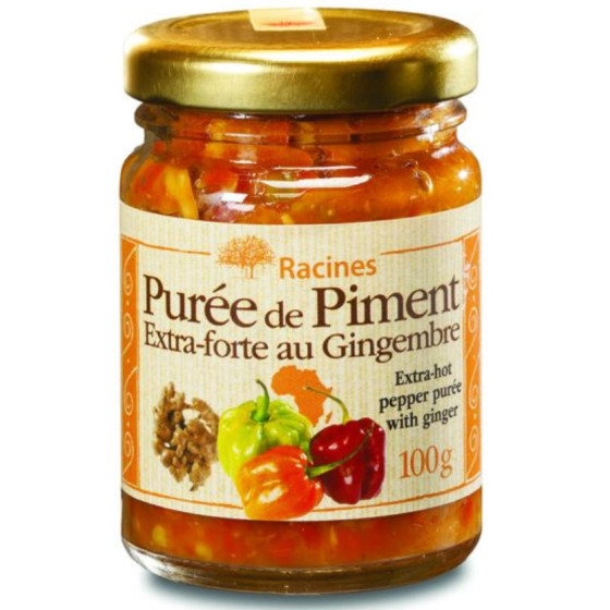 PUREE PIMENT EXT FORT GINGEMBRE 100G RACINE 100 G 100 G 100 G 100 G 100 G