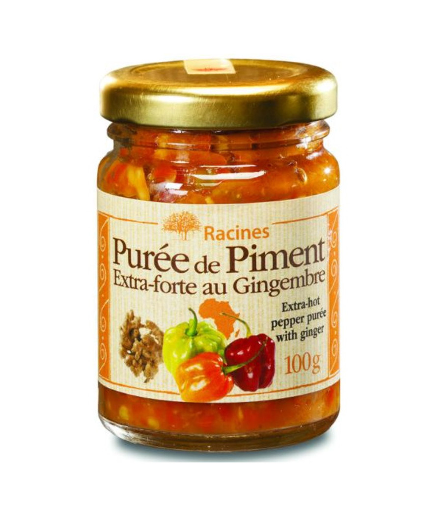 PUREE PIMENT EXT FORT GINGEMBRE 100G RACINE 100 G 100 G 100 G 100 G 100 G