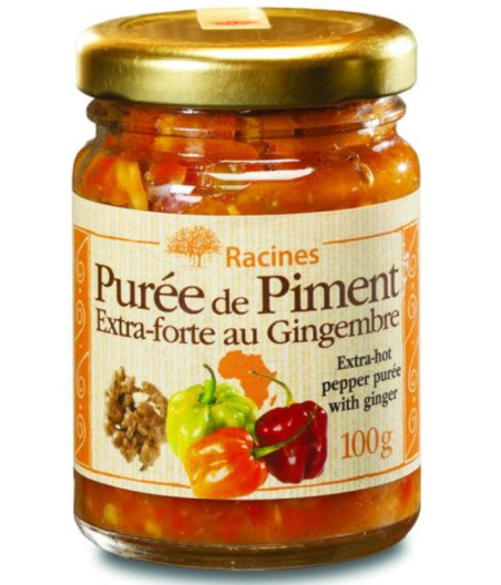 PUREE PIMENT EXT FORT GINGEMBRE 100G RACINE 100 G 100 G 100 G 100 G 100 G