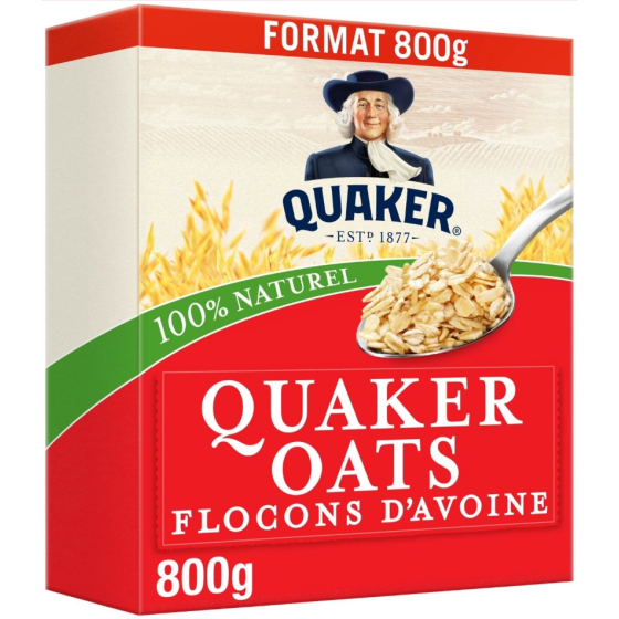 FLOCONS D\'AVOINE COMPLETE QUAKER OATS  800G
