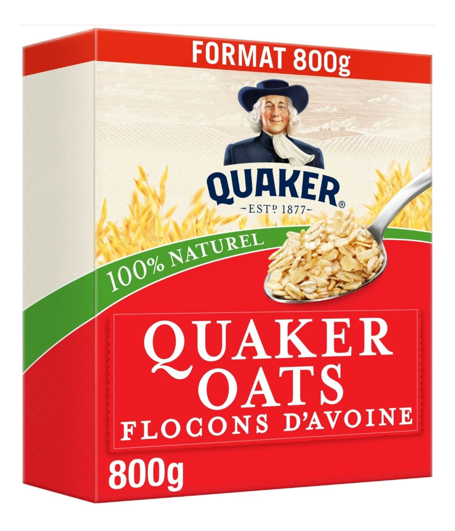 FLOCONS D\'AVOINE COMPLETE QUAKER OATS  800G