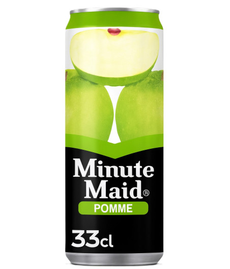 JUS DE FRUITS A LA POMME MINUTE MAID 33Cl