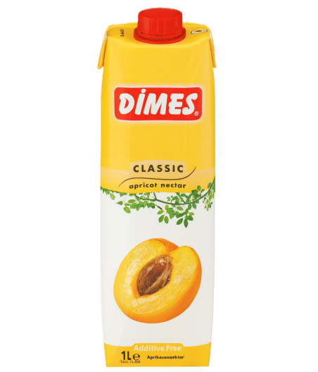 JUS DE FRUITS D'ABRICOT CLASSIC DIMES 1L