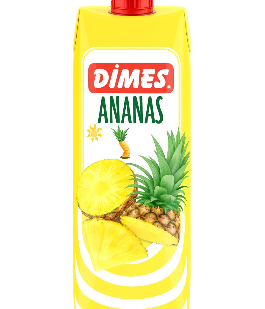 JUS DE FRUITS D'ANANAS DIMES 1L