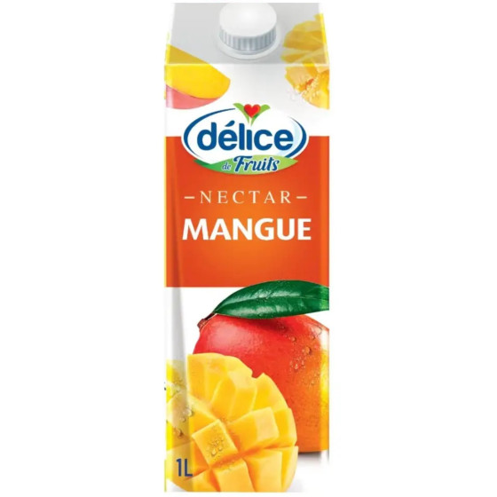 JUS DE FRUITS A LA MANGUE DELICE DE FRUIT NECTAR 1L