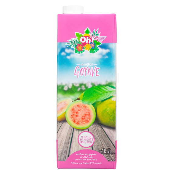 JUS DE FRUITS A LA GOYAVE OH 1L