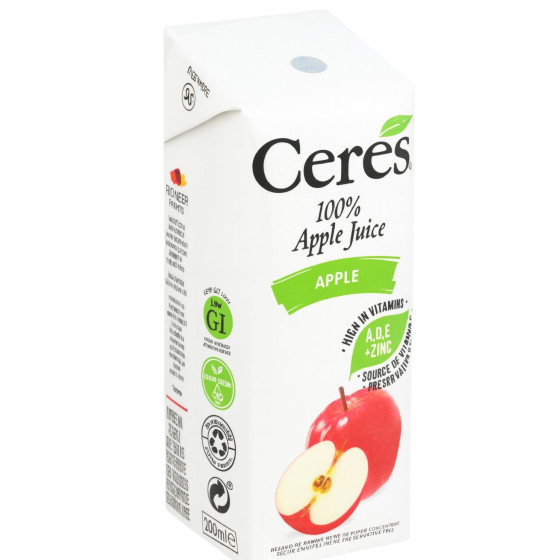 JUS DE POMME CERES 20CL