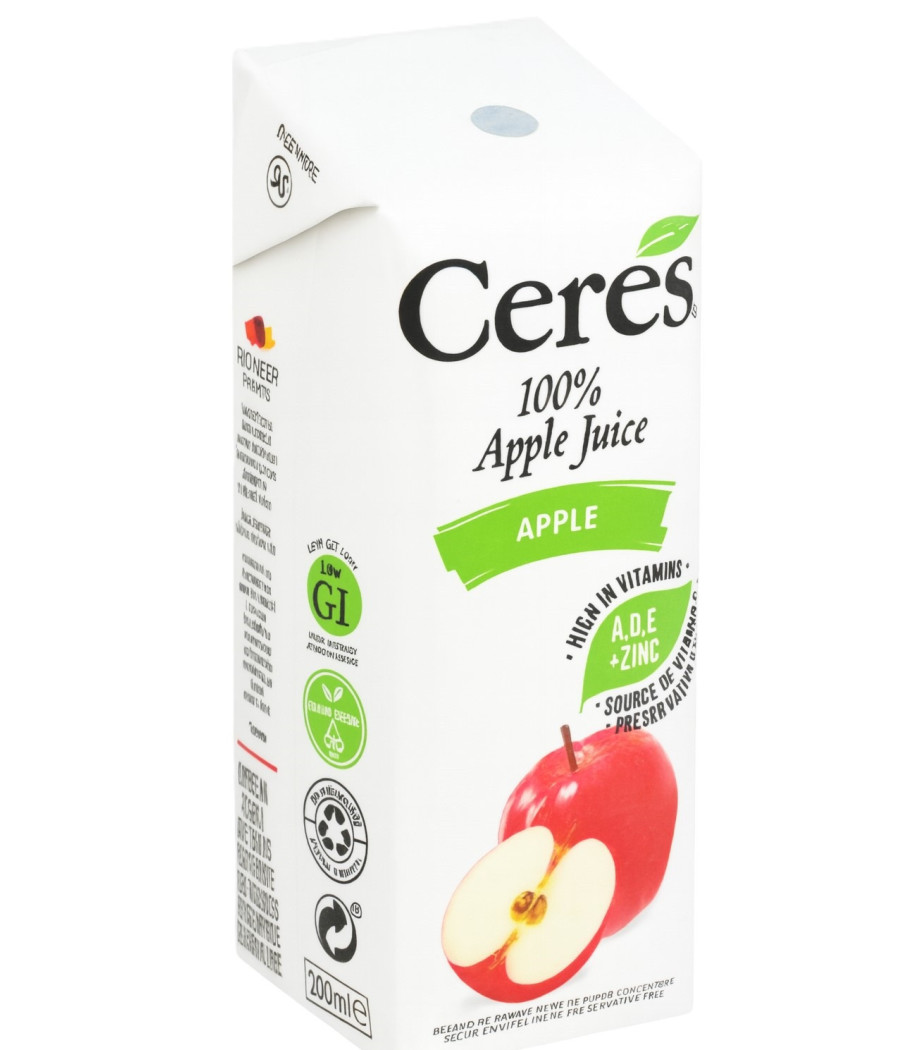 JUS DE POMME CERES 20CL