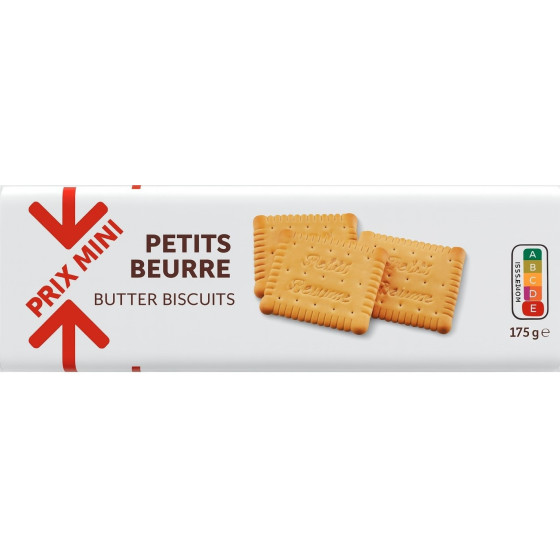 BISCOUITS PETITS BEURRE PRIX MINI 175G