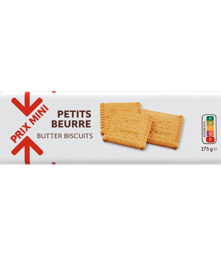BISCOUITS PETITS BEURRE PRIX MINI 175G