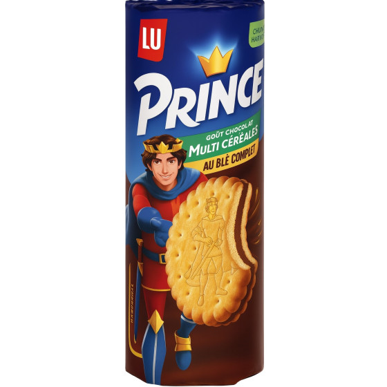 PRINCE MULTI CEREALES GOUT CHOCOLAT AU BLE COMPLET LU 293G