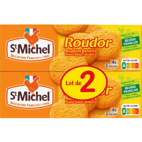 BISCUITS ROUDOR AU BON BEURRE ST MICHEL 150G