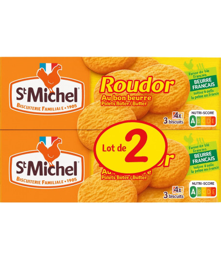 BISCUITS ROUDOR AU BON BEURRE ST MICHEL 150G