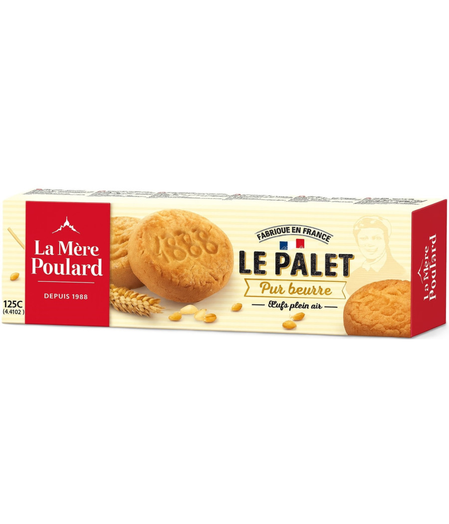 LE PALET PUR BEURRE LA MERE POULARD 125G