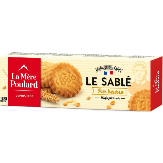 LE SABLE PUR BEURRE LA MERE POULARD 125G