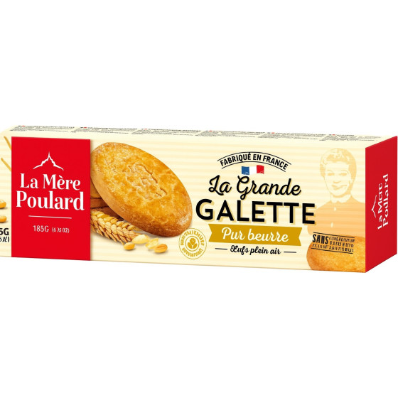 BISCUITS LA GRANDE GALETTE LA MERE POULARD 135G