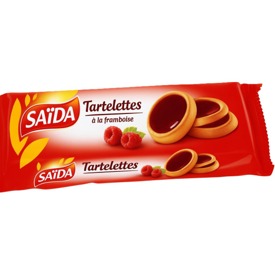 TARTELETTES A LA FRAMBOISE SAIDA 120G