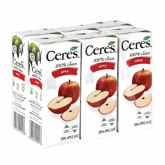 JUS DE POMME CERES 6X20CL
