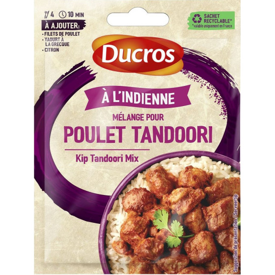 MELANGE MALIN POULET TANDOORI DUCROS 20G