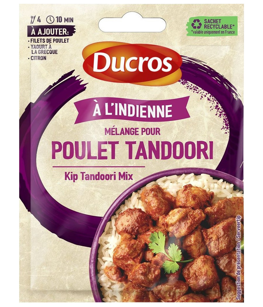 MELANGE MALIN POULET TANDOORI DUCROS 20G