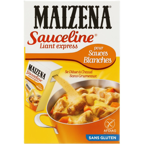 SAUCELINE MAIZENA LIANT EXPRESS POUR SAUCES BLANCHES 250G