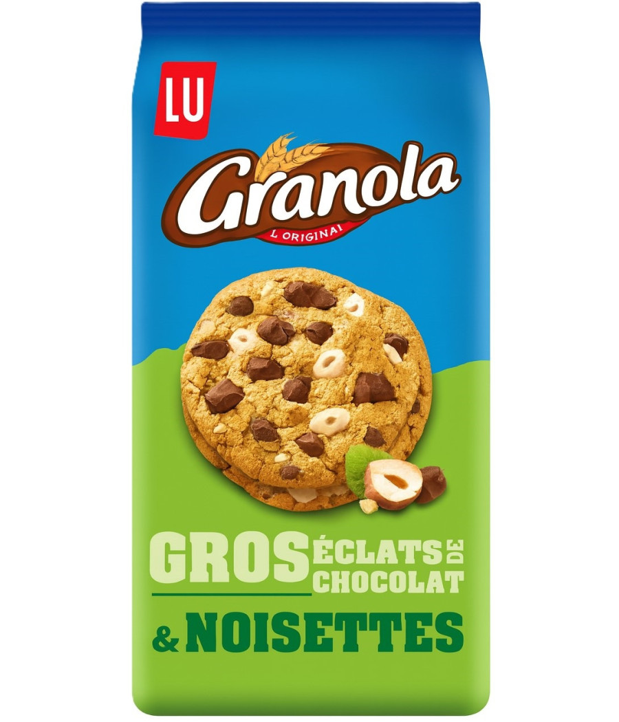 COOKIES GRANOLA CHOCOLAT & NOISETTES LU 184G