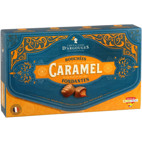 BOUCHEES CARAMEL FLEUR SEL FONDANTES LA MANNE 140G