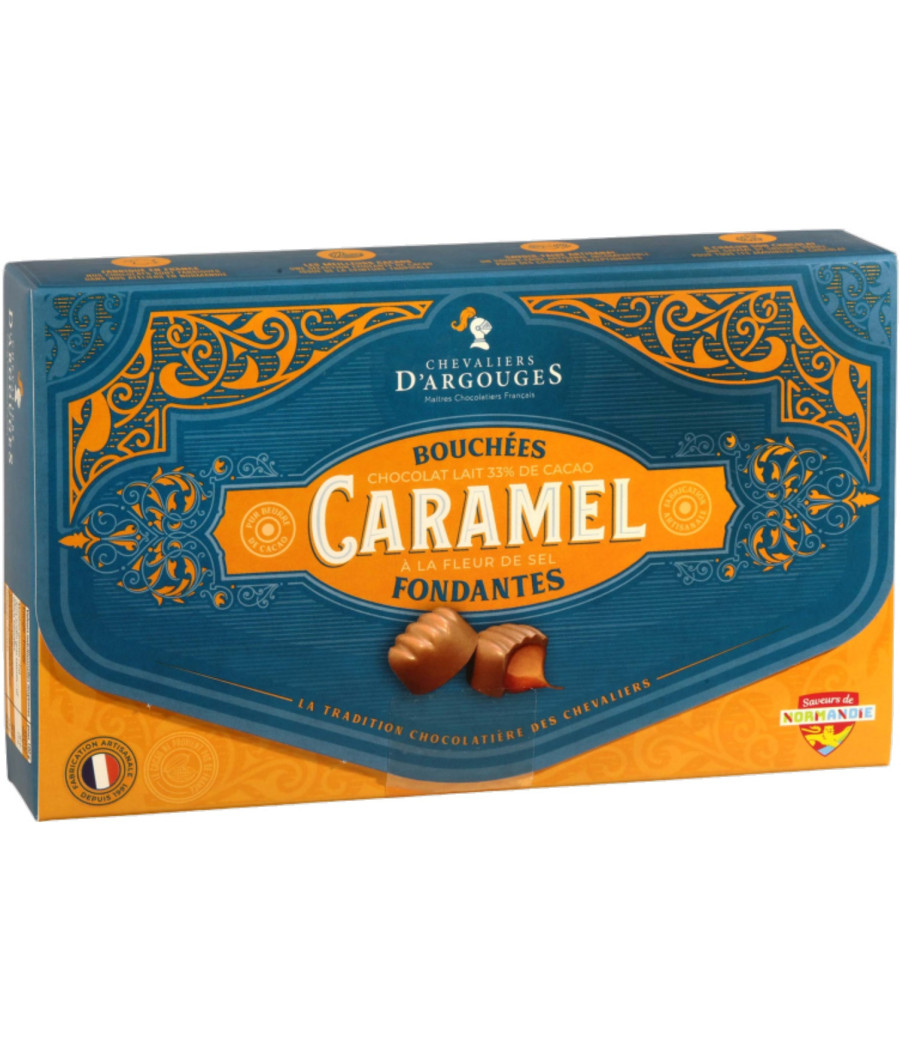 BOUCHEES CARAMEL FLEUR SEL FONDANTES LA MANNE 140G