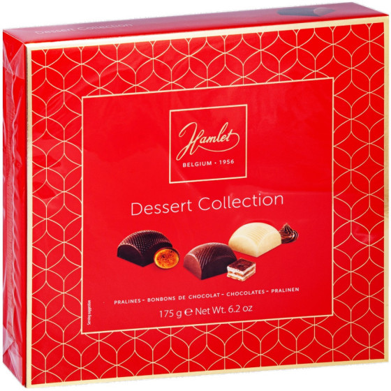 BONBONS CHOCOLAT DESSERT COLLECTION HAMLET 175G