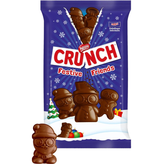 MINI FIGURINES NOEL CHOCOLAT CRUNCH 144G
