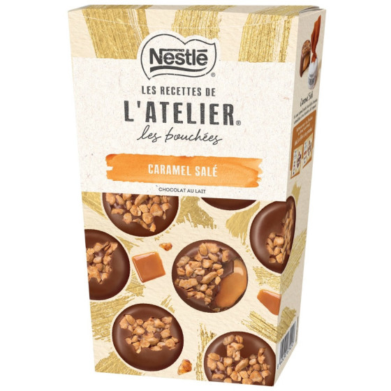 CHOCOLAT AU LAIT CARAMEL SALE NESTLE 272G
