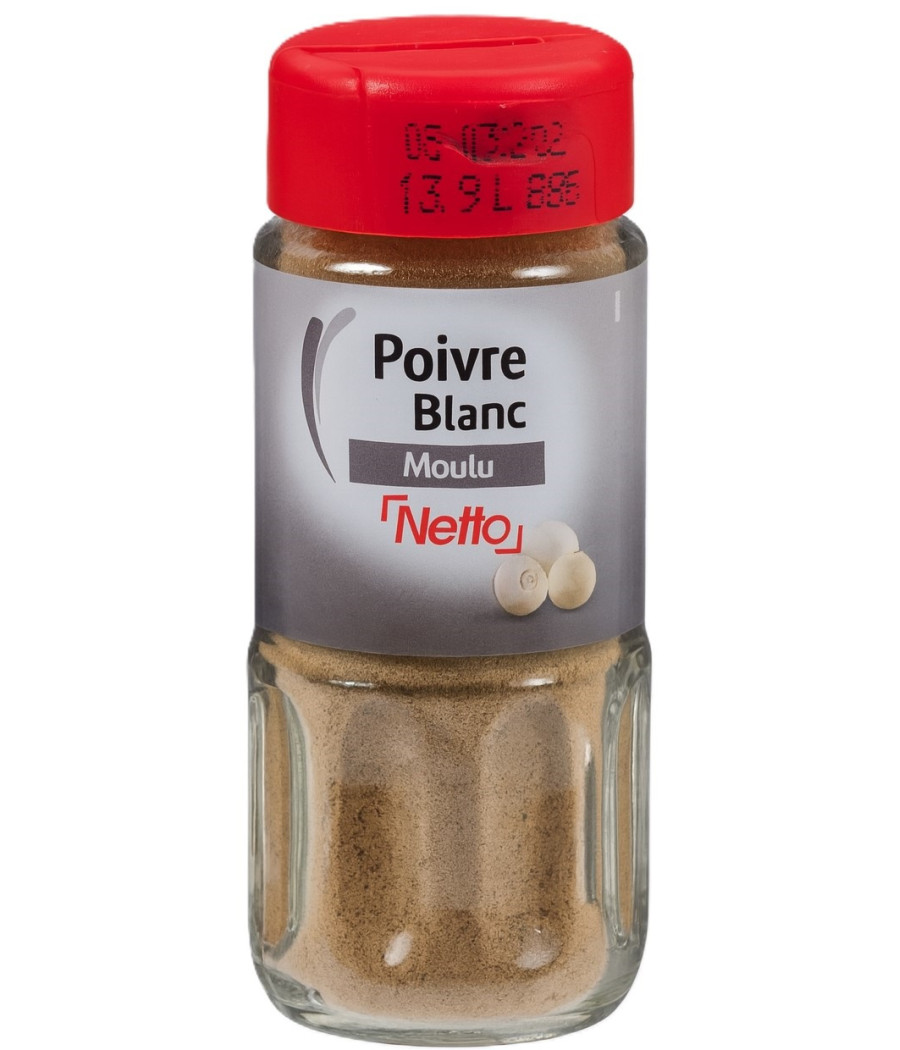 POIVRE BLANC MOULU NETTO 48G