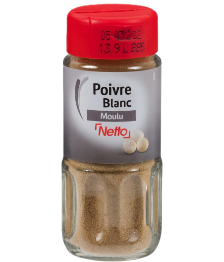 POIVRE BLANC MOULU NETTO 48G