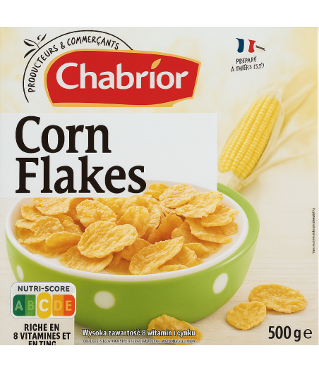 CEREALES CORN FLAKES CHABRIOR 500G