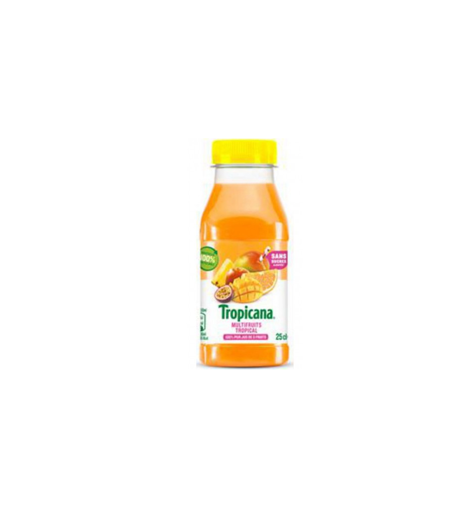 JUS DE FRUITS MULTIFRUITS TROPICAL 25cL