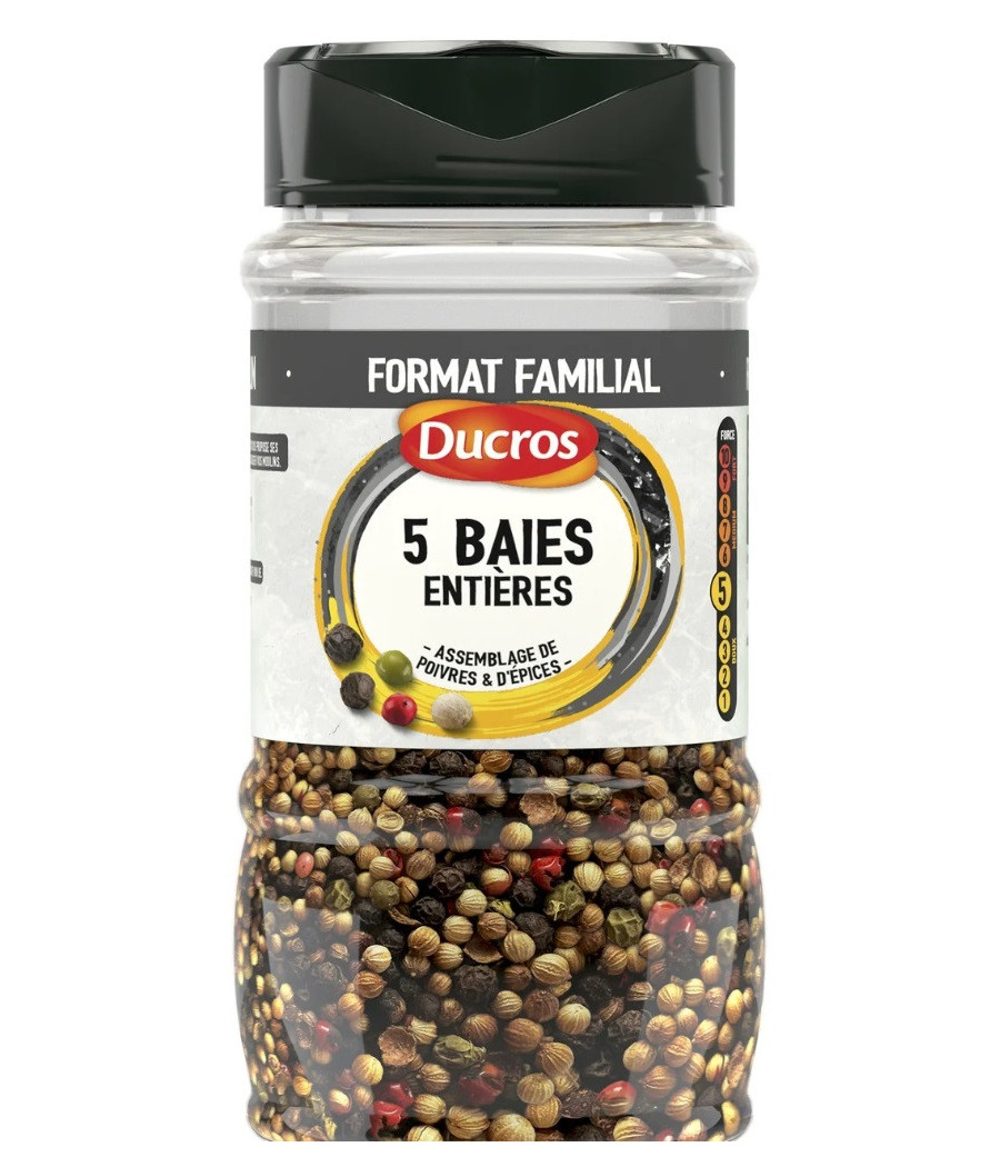 MELANGE DE 5 BAIES ENTIERES DUCROS 190G