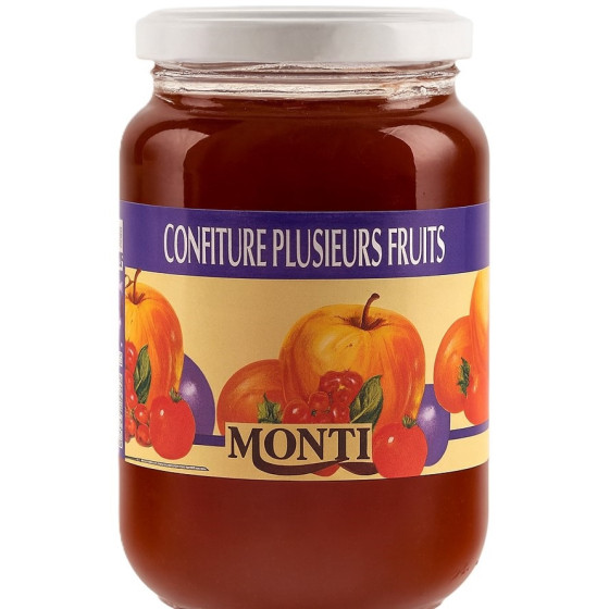 CONFITURE PLUSIEURS FRUITS MONTI 440G