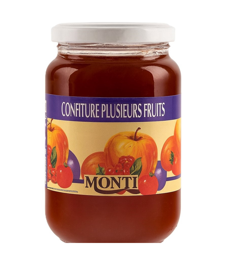 CONFITURE PLUSIEURS FRUITS MONTI 440G