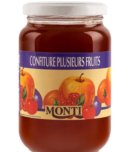 CONFITURE PLUSIEURS FRUITS MONTI 440G