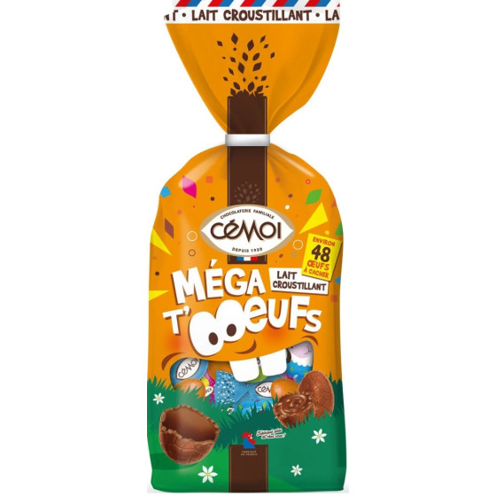 OEUF AU COCOLAT CEMOI 424G