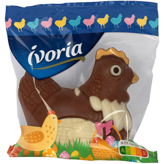 CHOCOLAT IVORIA POULE EN CHOCOLAT