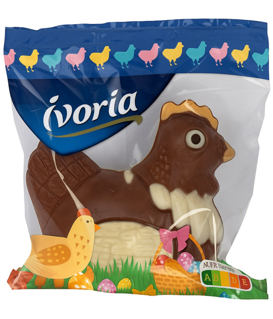 CHOCOLAT IVORIA POULE EN CHOCOLAT
