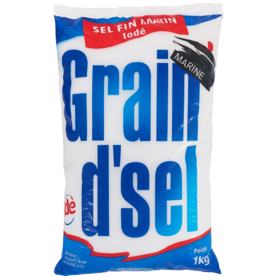 GRAIN D'SEL FIN MARINE 1KG