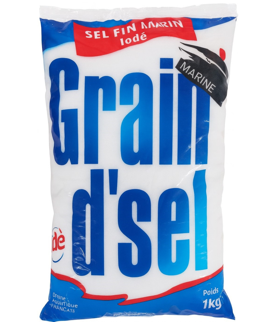 GRAIN D'SEL FIN MARINE 1KG