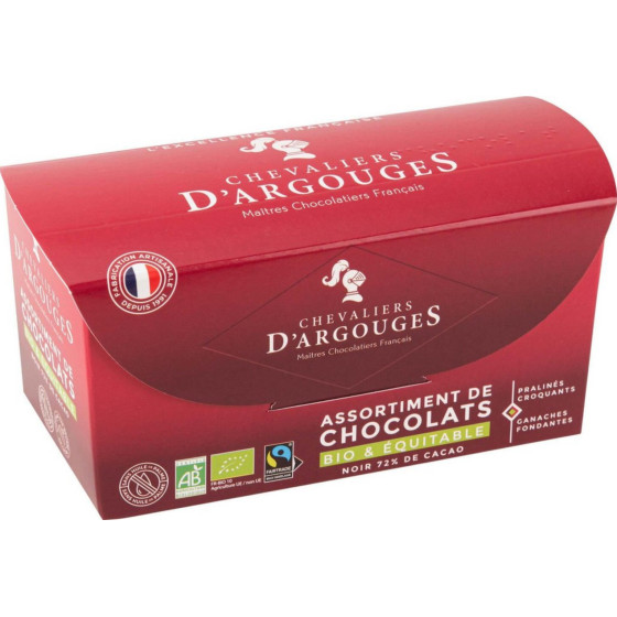 CHOCOLATS CHEVALIER D'ARGOUGES 185G